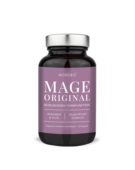 Nordbo Mage Säännölliselle suolen toiminnalle 60 kaps. TOIMITUS VKOLLA 8