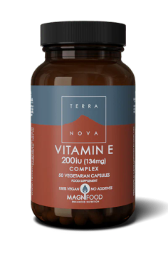 Terranova E-vitamiini 134 mg 50 vegekaps.