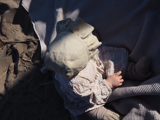 Tuplafrilla Bonnet Linen Sand