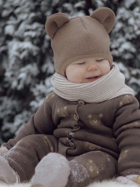 Nalle Myssy Boiled Wool Brown Sugar