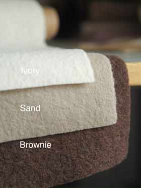 Jänö Hat Boiled Wool Brownie