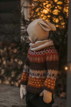 Jänö Hat Boiled Wool Sand