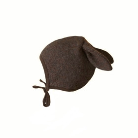 Jänö Hat Boiled Wool Brownie