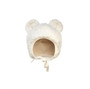Teddy Bonnet Curly Cotton Ivory