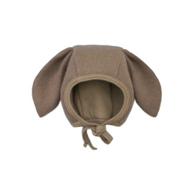 Pupu Bonnet Boiled Wool Caramel