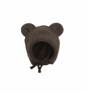 Teddy Bonnet Boiled Wool Brownie