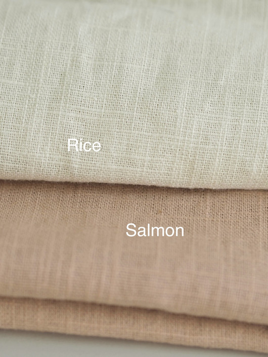 Hulmu Bonnet Linen Salmon