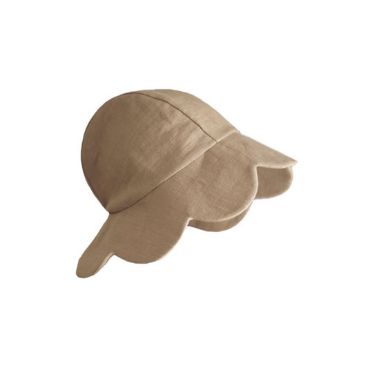 Daisy Bonnet Linen Fawn
