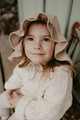 52-54 Sample Hulmu Bonnet Cotton Jersey Peach, 15€