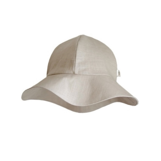 Helle Sun Hat Linen Sand