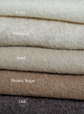 Pupu Bonnet Boiled Wool Oatmeal