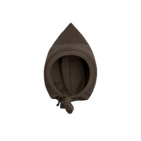 Pixie Bonnet Boiled Wool Brownie