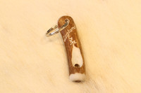 Reindeer Horn Whistle Key Ring