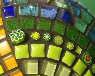 Millefiori, Green Tones, 20g