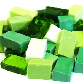 Smalti, Gröna toner , 50g