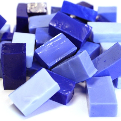 Smalti, Blåa toner, 50g