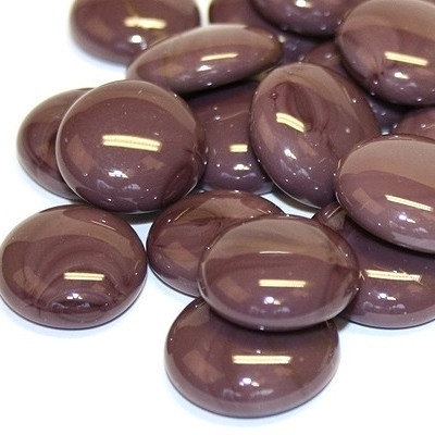Glasklimpar, Plum Marble, 100g
