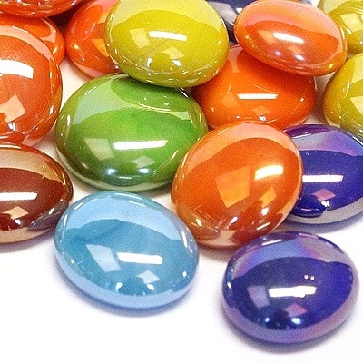 Glass Gems, Tropical Mix, 100g