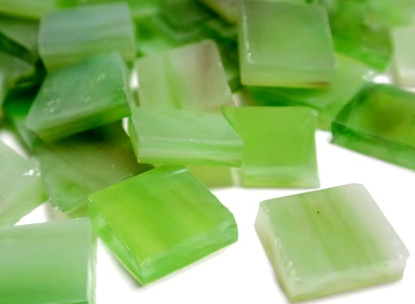 Tiffany glasmosaik, Jade, 200 g