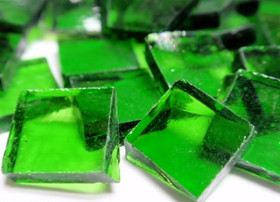 Tiffany lasimosaiikki, Smaragd, läpikuultava, 200 g