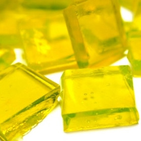 Tiffany lasimosaiikki, Zitrone, läpikuultava, 200 g