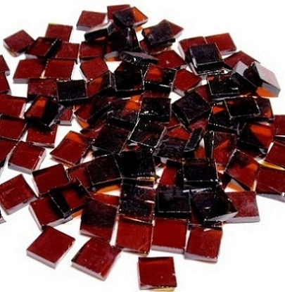 Tiffany Glass Mosaic, Maron, Translucent, 200g