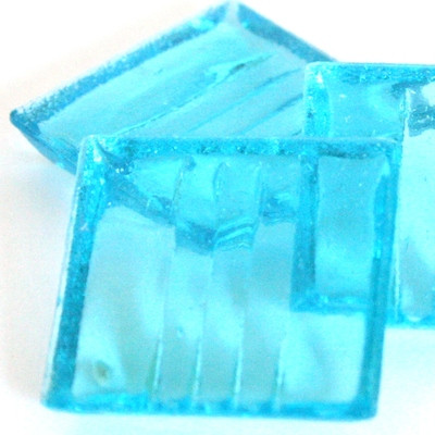 Aqua, 25 tiles, translucent
