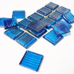 Turquoise, 25 tiles, translucent