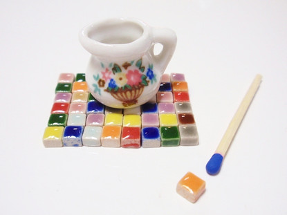 Mikromosaik, 5x5x3mm, Kiwi, 20g