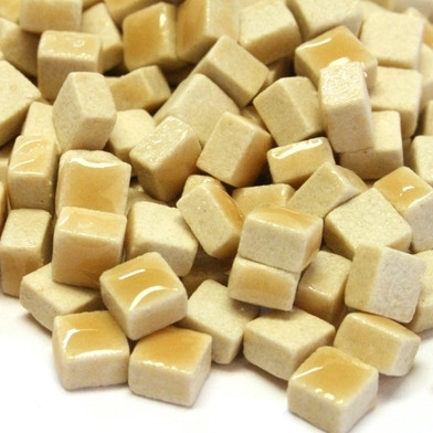 Micro Mosaic, 5x5x3mm, Beige, 20g