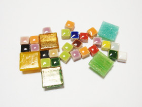 Mikromosaik, 5x5x3mm, Light Turquoise, 20g