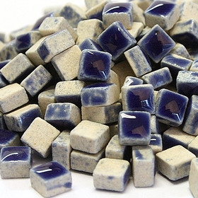 Mikromosaik, 5x5x3mm, Blue, 20g