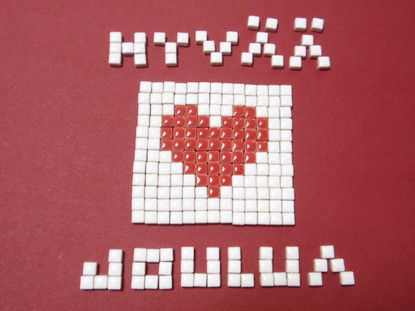 Mikromosaik, 5x5x3mm, White, 20g