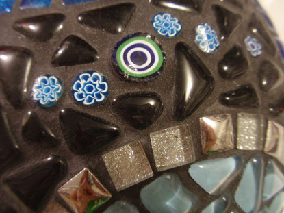 Millefiori, Blåa toner, 20g