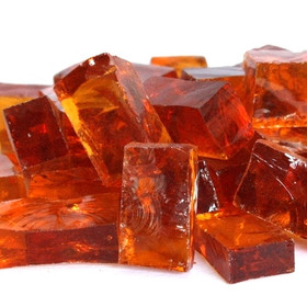Smalti, Amber, transparent, 50g