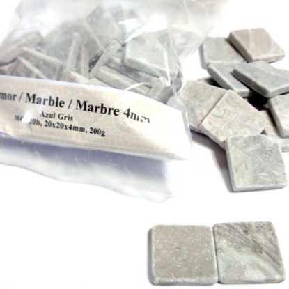 Marble, 20 mm, Azul Gris, 100g