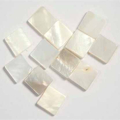 Pärlemor, 10x10mm, 50g
