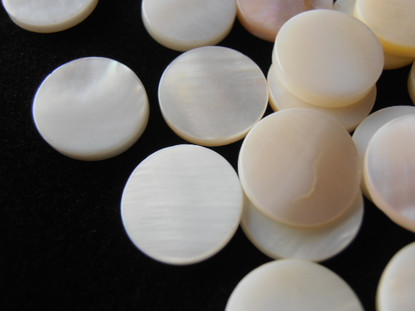 Pärlemor, rund, 10mm, 200g