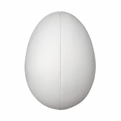 Styrofoam-egg, 2 parts, height 30 cm