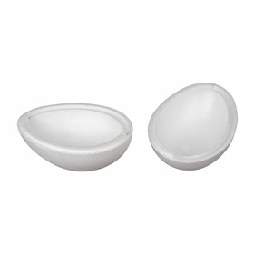 Styrofoam-egg, 2 parts, height 30 cm