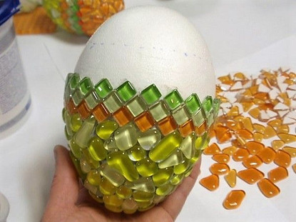 Frigolitägg, 12 cm