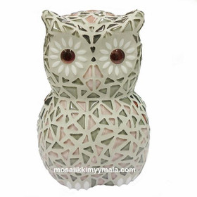 Styrofoam-owl, 25 cm