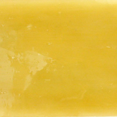 Konstglas 5x15cm, Clear Yellow, transparent