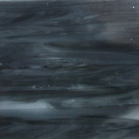 Konstglas 5x15 cm, Smoking Embers