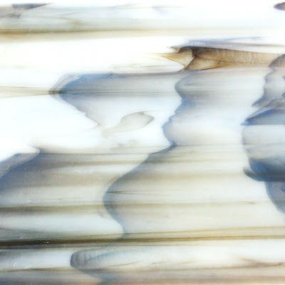Konstglas 5x15cm, Marbled Grey