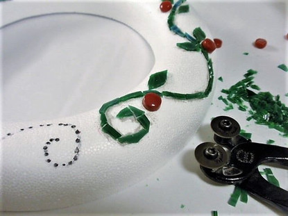Styrofoam ring, 20cm