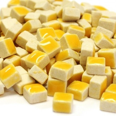 Mikromosaik, 5x5x3mm, Curry, 20g