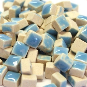 Mikromosaik, 5x5x3mm, Turquoise, 20g