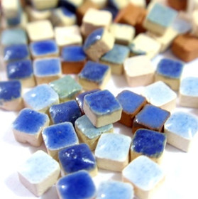 Liliput Blå Mix, 3x3 mm, 5 g