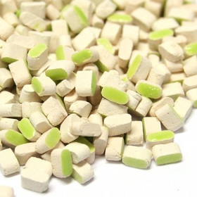 Mikromosaiikki – Lime Green, Ovaalit, 5 g